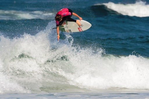 Dane Reynolds posts the highest heat total of round 3.